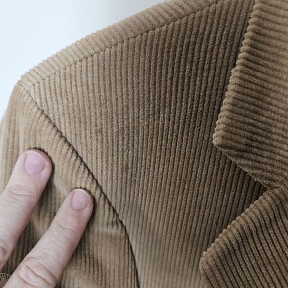 Raleighs Corduroy Collection Mens Blazer Sport Coat Jacket Tortoiseshell 2 Butto - Picture 6 of 8
